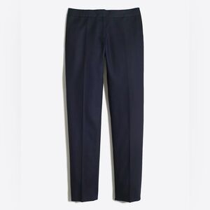 J. Crew Women's Navy Cotton Trousers
